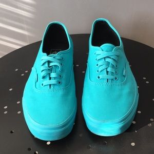 mens turquoise vans